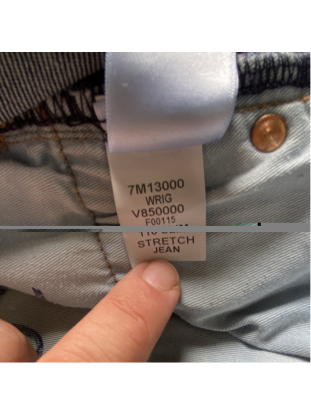 Lucky Brand Men’s 110 Slim Stretch Blue Denim Jeans Medium Wash Low Rise - Picture 9 of 11